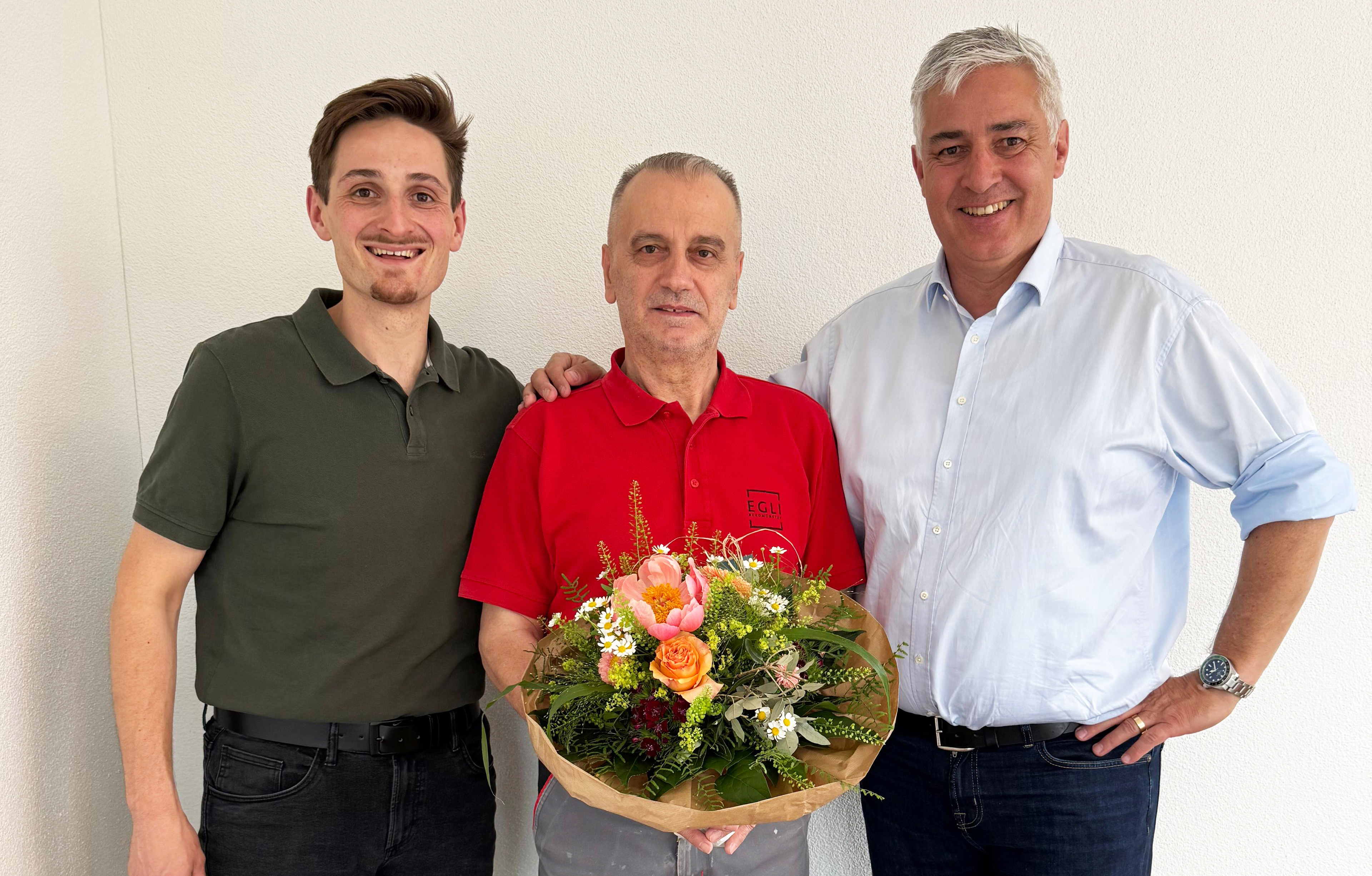 Michel Egli, Zejadin Imeri und Andreas Egli