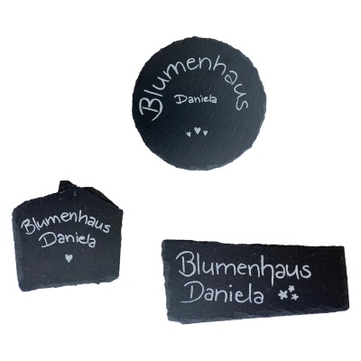 Schieferplatten – ein letzter Gruss